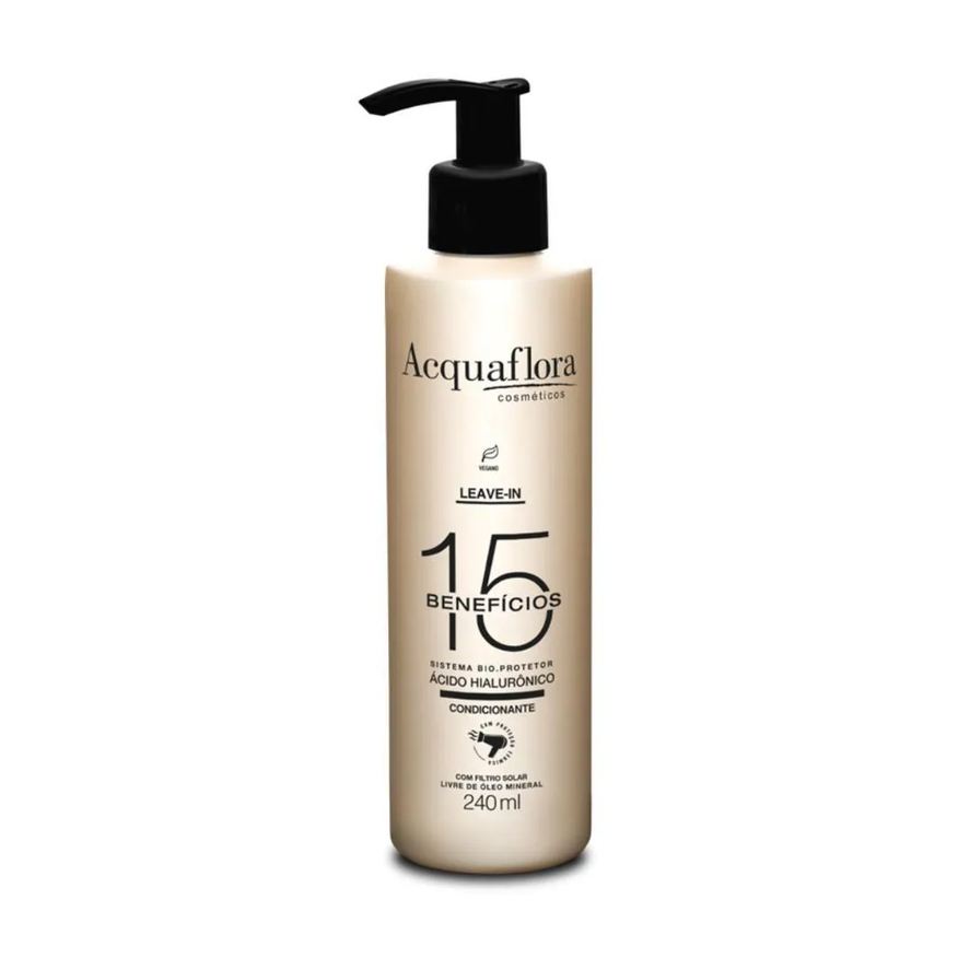 Acquaflora Leavein 15 Benefícios 240ml