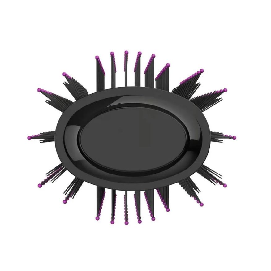 Oval Escova Secadora Taiff Easy Pink 1200w 220v