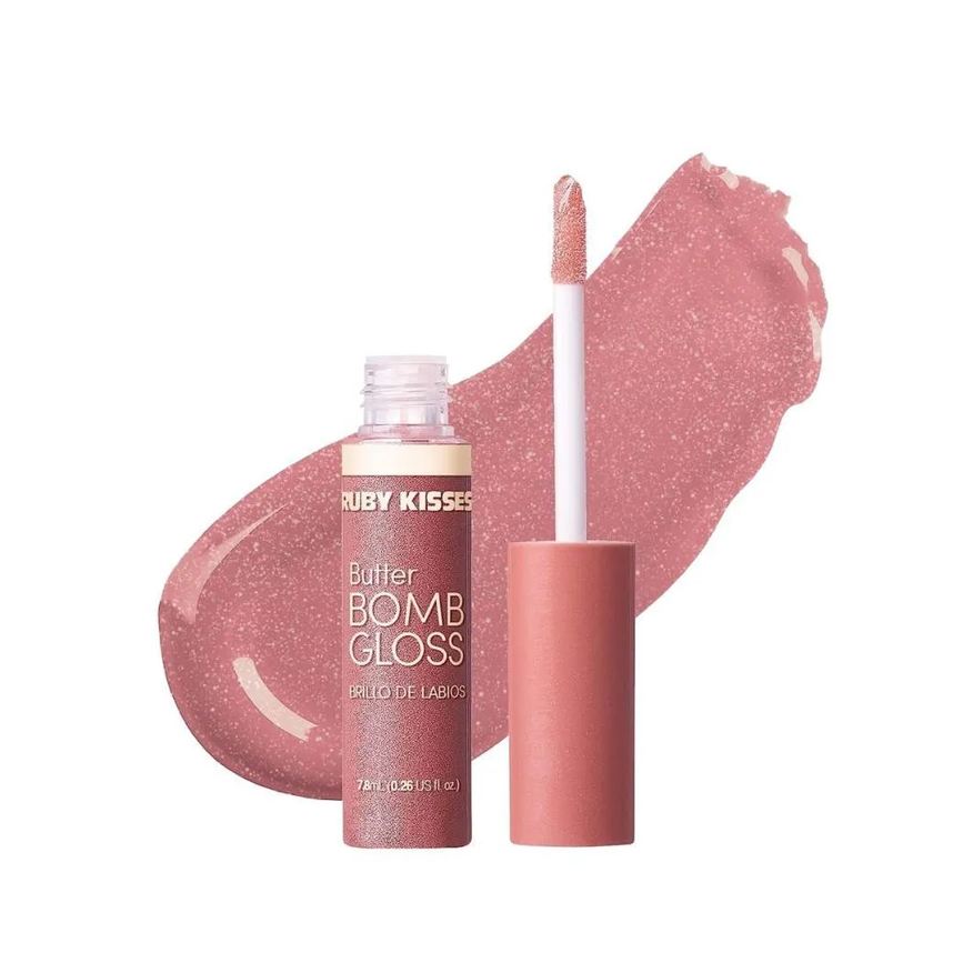 Kiss New York Lip Gloss Ruby Kisses Butter Bomb Pillowtalk 7,8ml