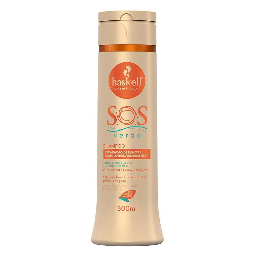 Haskell Shampoo S.O.S Verão Purificante 300ml