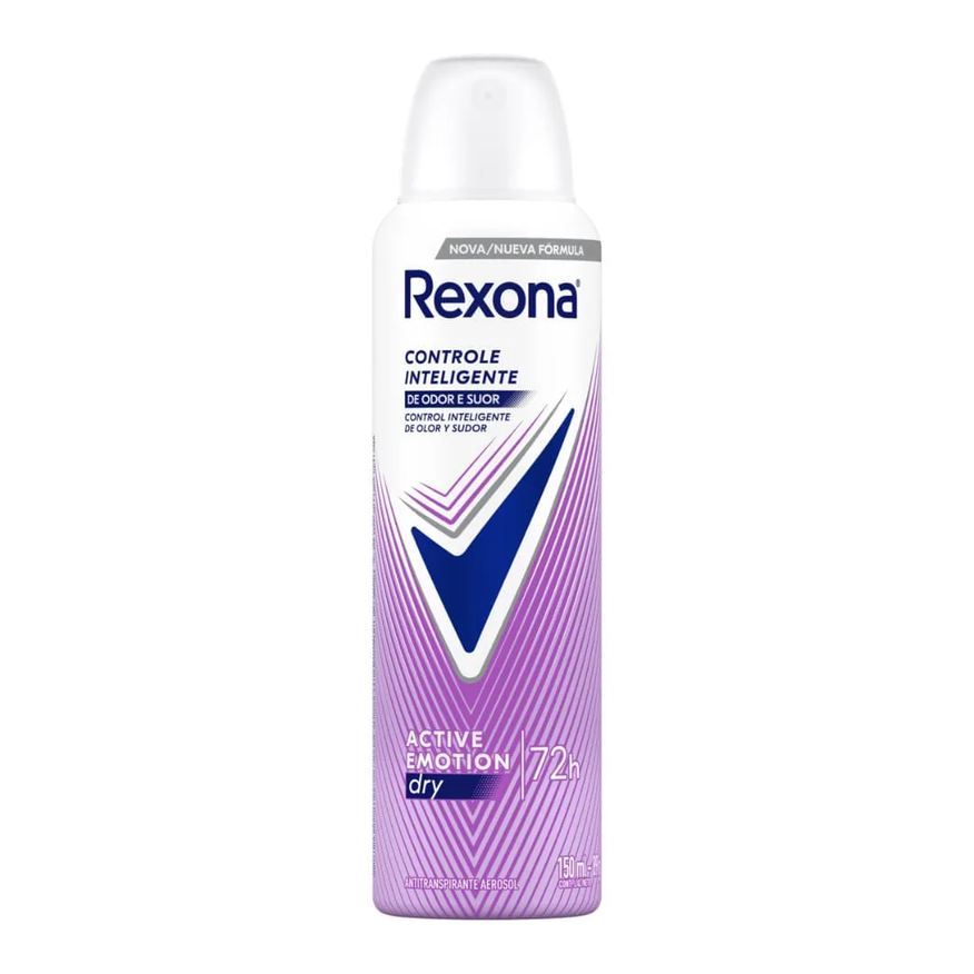 Rexona Antitranspirante Aerossol Active Emotion Dry 150ml