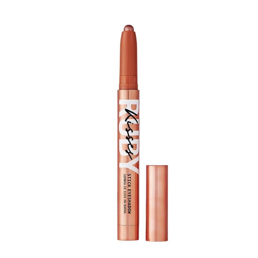 para Sombra Olhos em Barra Ruby Kisses Stick Eyeshadow Rose Glam 1,4g Rsb02b