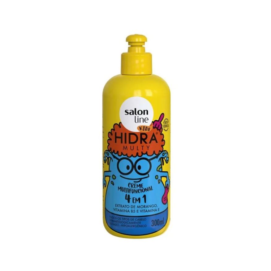 Salon Line Creme Multifuncional Kids Hidra Multy 4 em 1 300ml