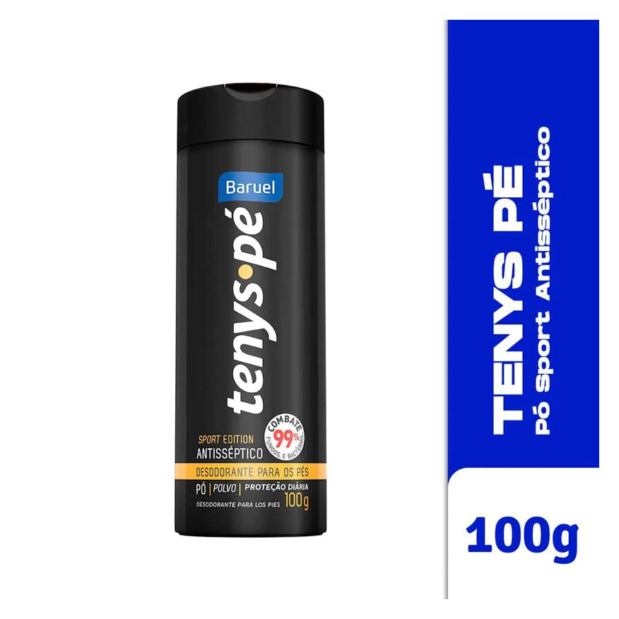 para Talco os Pés Tenys Pé Sport Edition