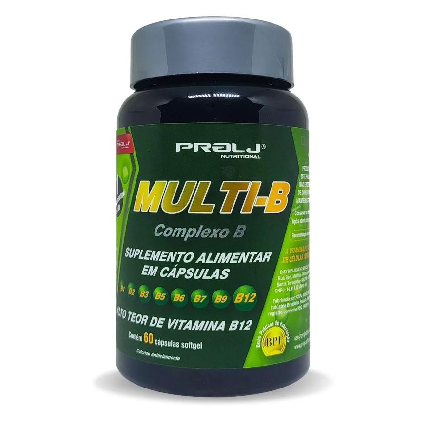Prolj Multi-B Complexo B Concentrado 60 cápsulas Nutritional