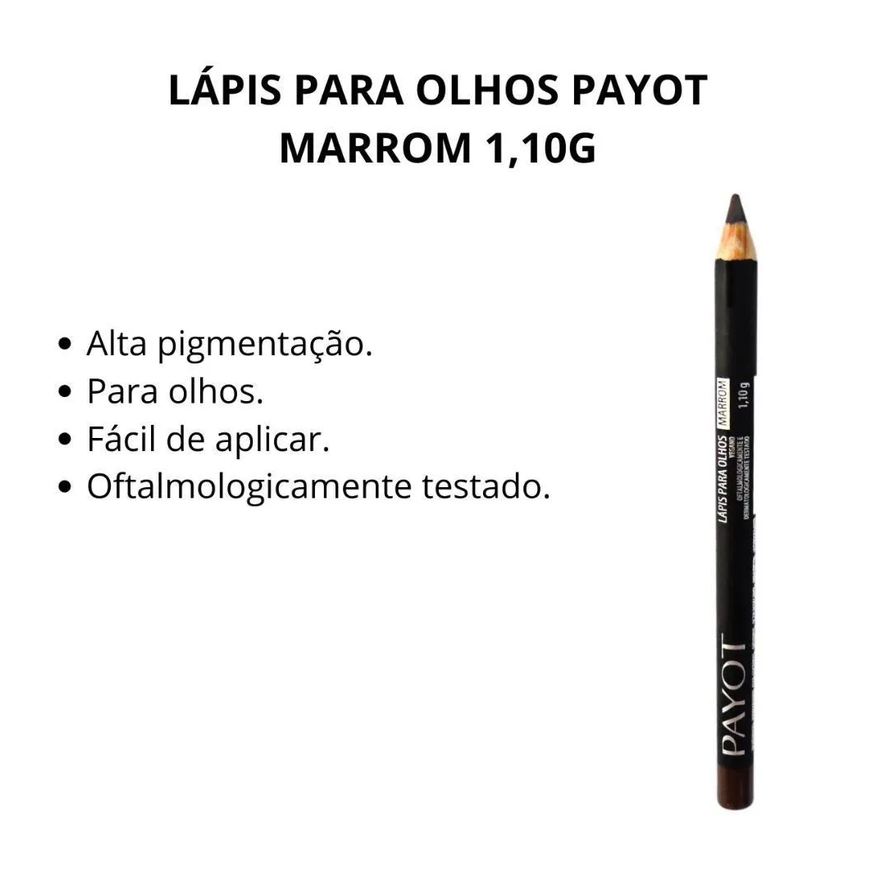 Payot Lápis para Olhos Marrom 1,10g