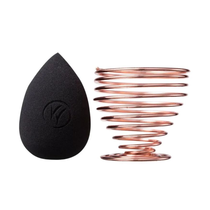 Klass Vough Esponja + Suporte Esponja Sponge Dark + Makeup Sponge Holder G004