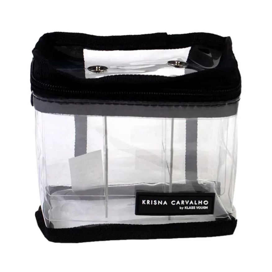 Klass Vough Necessaire Krisna Carvalho Organizador com Divisórias Ref. Hn0321