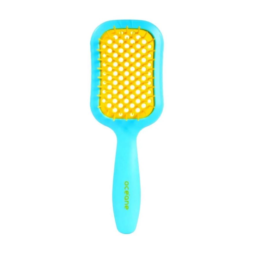 Raquete Escova Vazada Oceane Joy Brush Azul