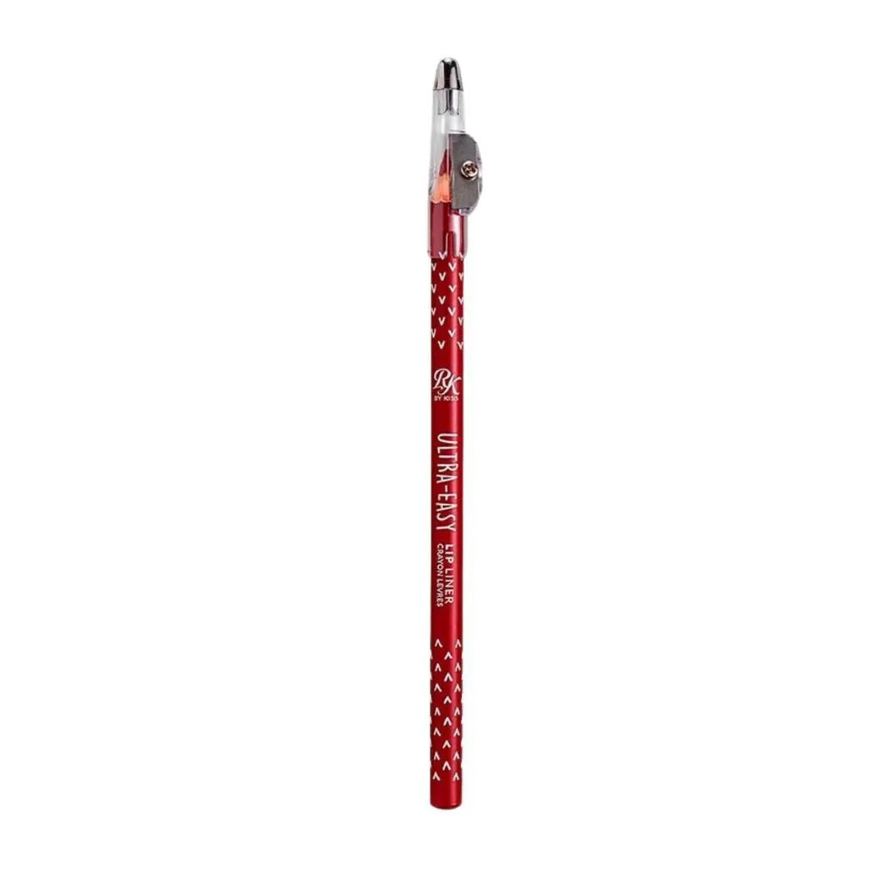 Kiss New York Lápis Labial de Madeira Ruby Kisses Ultra-easy Lip Liner Red 1,5g