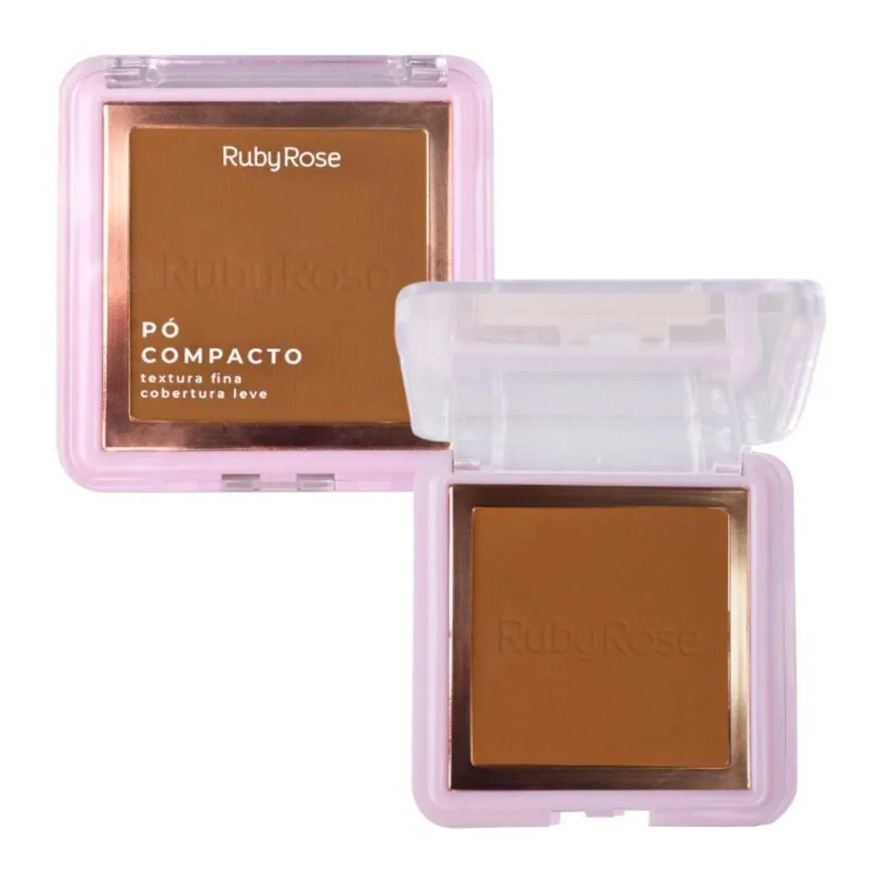 Ruby Rose Pó Compacto Textura Fina Pc80 7,5g