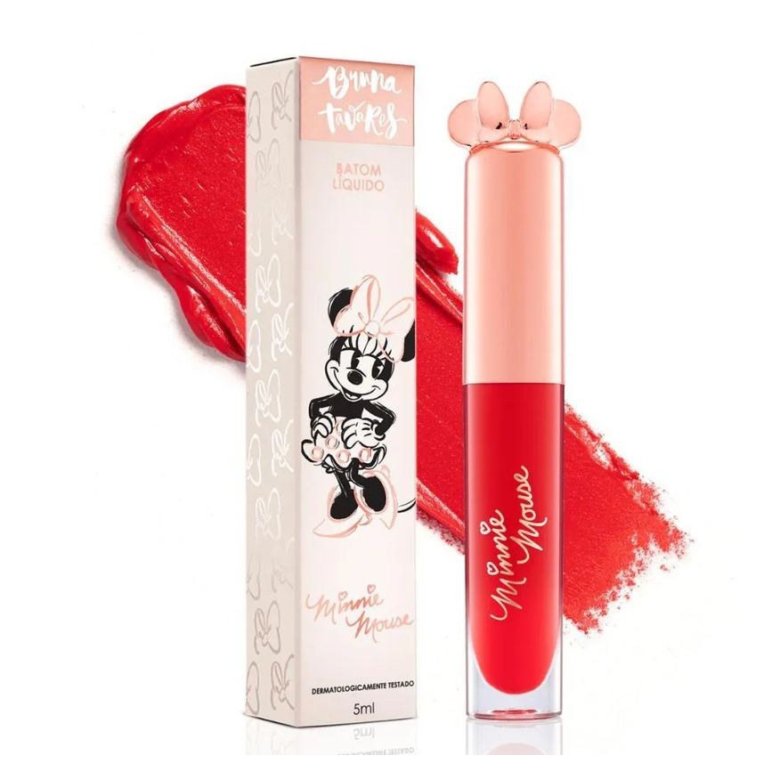 Bruna Tavares Batom Líquido Bt Minnie Mouse Bow-tiful 5ml