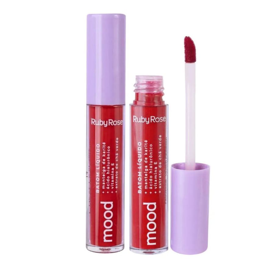 Ruby Rose Batom Liquido Mood Wish 18 3,2ml