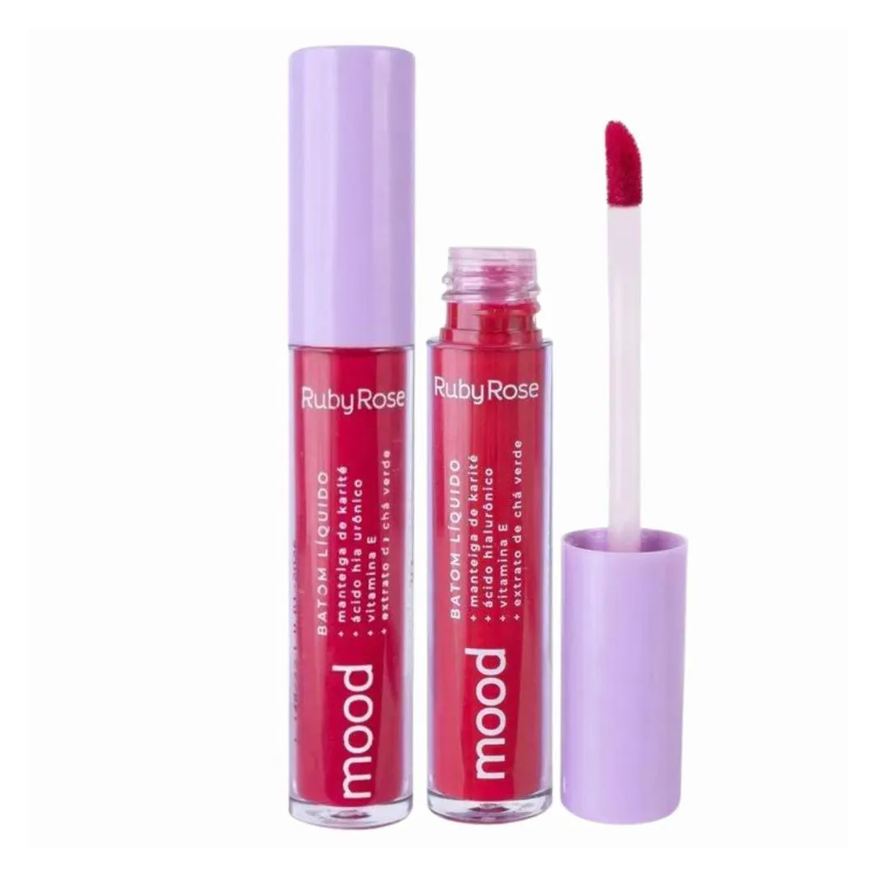 Ruby Rose Batom Liquido Mood Satisfaction 02 3,2ml