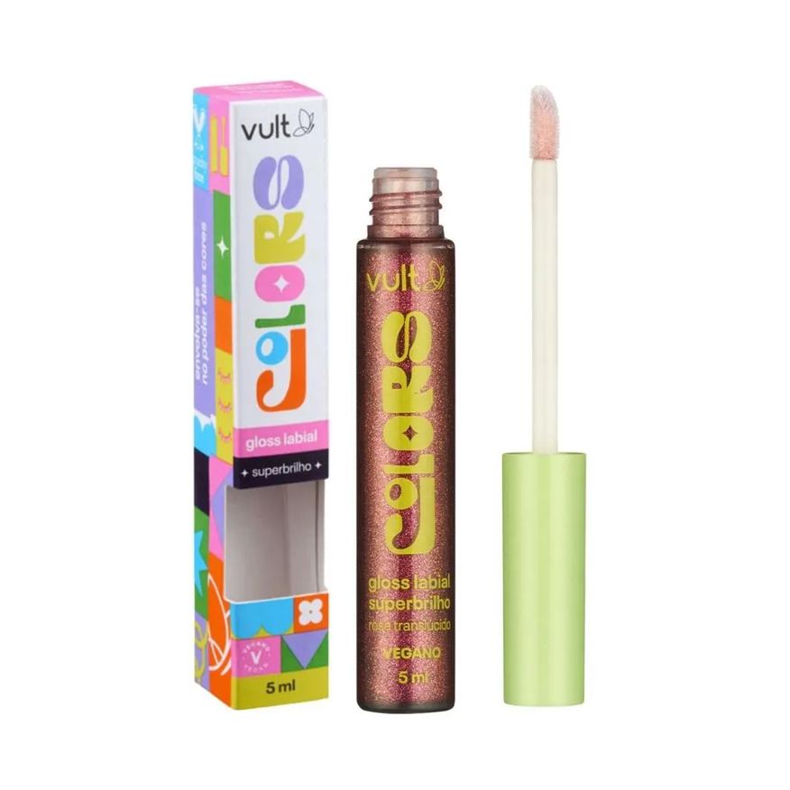 Vult Gloss Labial Colors Super Brilho 5ml