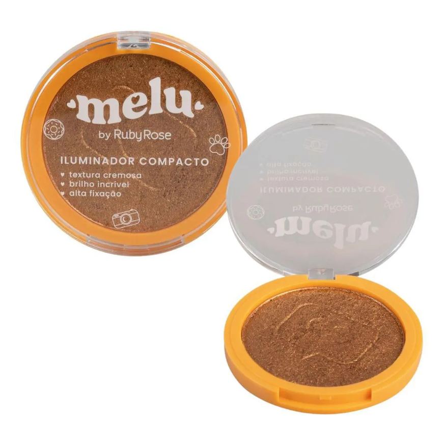 Ruby Rose Iluminador Compacto Melu By Cor 02 Hb-f862/2 12,2g