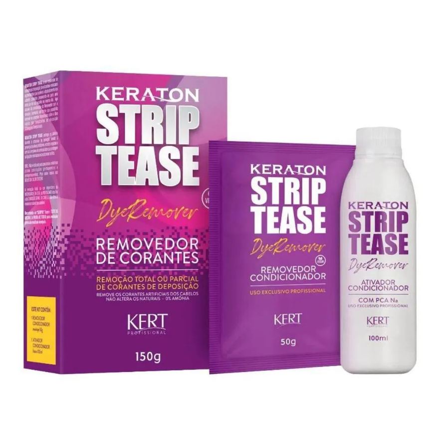 Kert Removedor de Corantes Keraton Strip Tease 150g