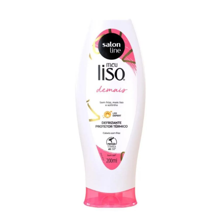 Salon Line Defrizante Protetor Térmico Meu Liso Demais 200ml
