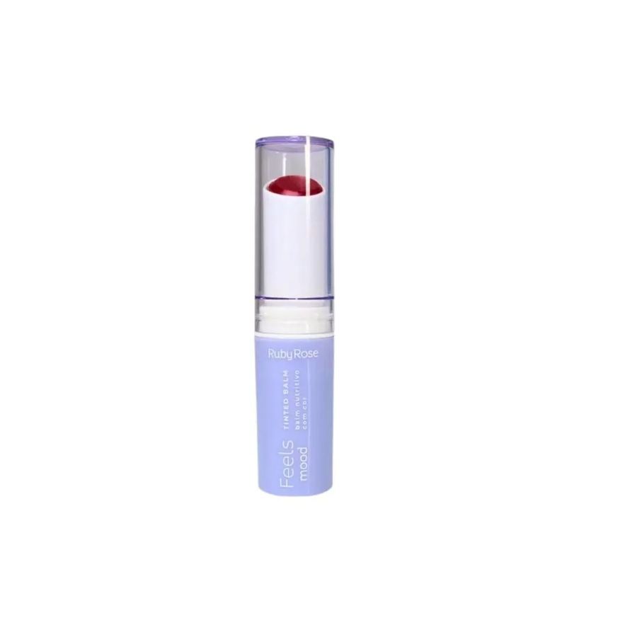 Ruby Rose Balm Nutritivo Feels Mood Tinted Red T30 3g