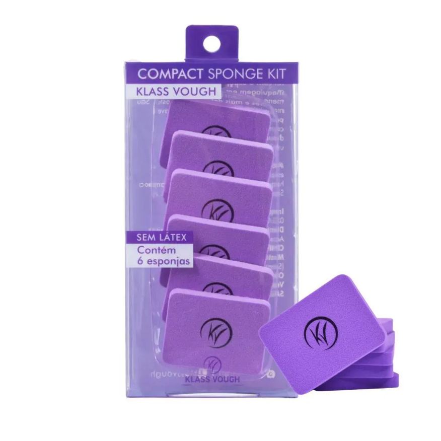 Klass Vough Kit Esponja Compact Sponge C/6 G002