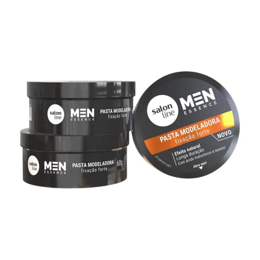 Salon Line Pasta Modeladora Men Essence Efeito Natural 60g