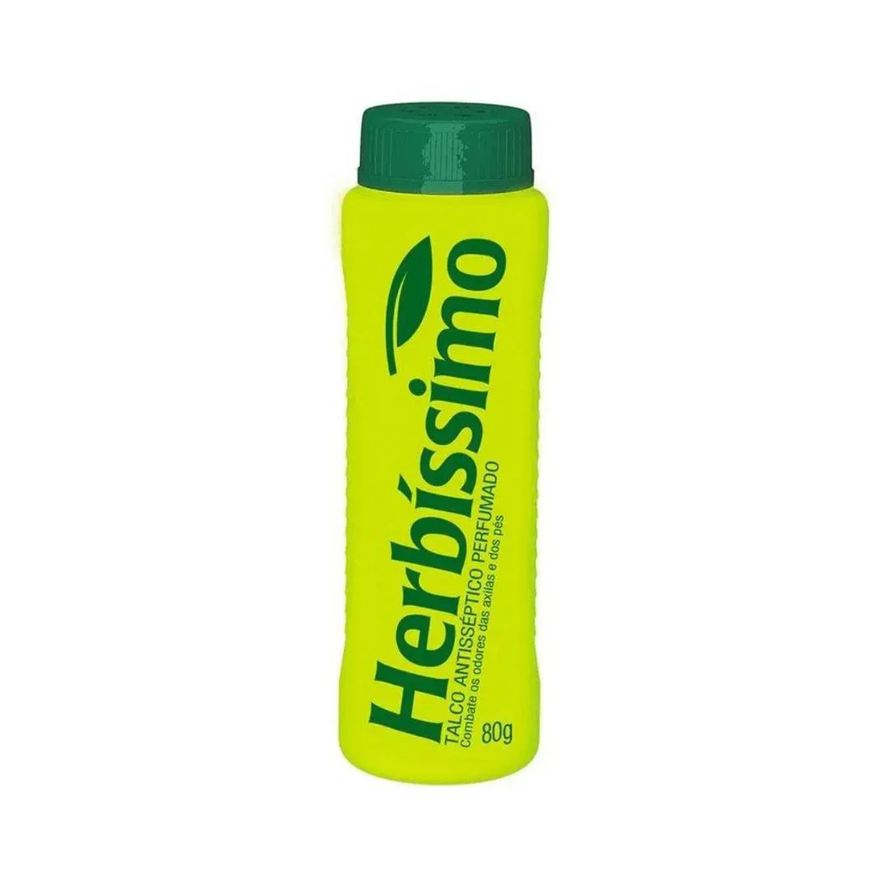 Herbíssimo Talco Antisséptico Perfumado Adulto 80g