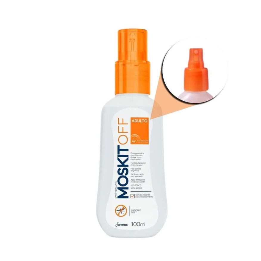 Repelente Spray Farmax Moskitoff Adulto 100ml