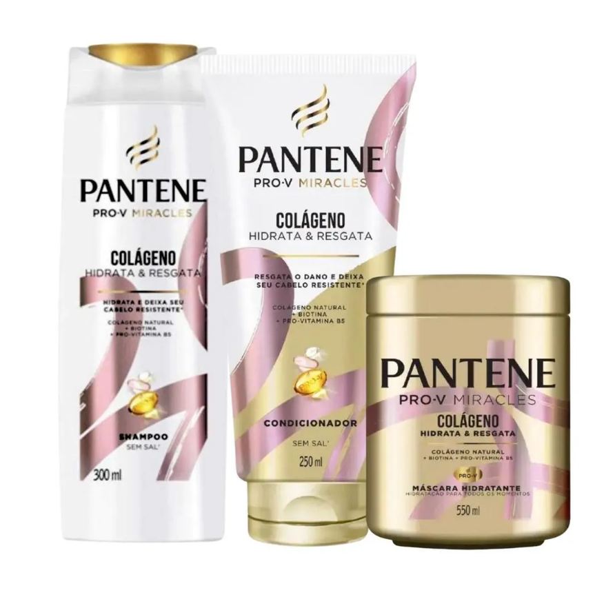 Pantene Kit Pro-v Colágeno com 3
