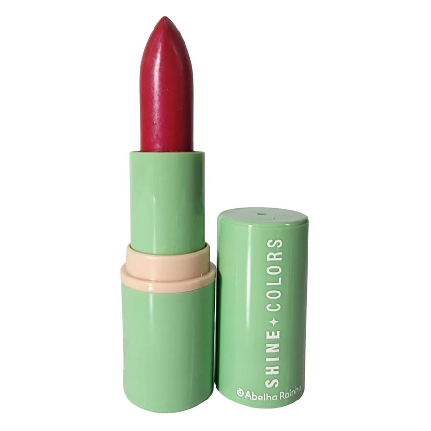 Abelha Rainha Batom Brilho E Sabor Uva Fps 15 Shine Colors 3,7g