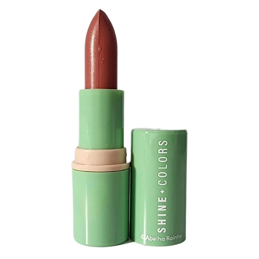 Abelha Rainha Batom Matte Aveludado Rosé Veludo Shine Colors 4g