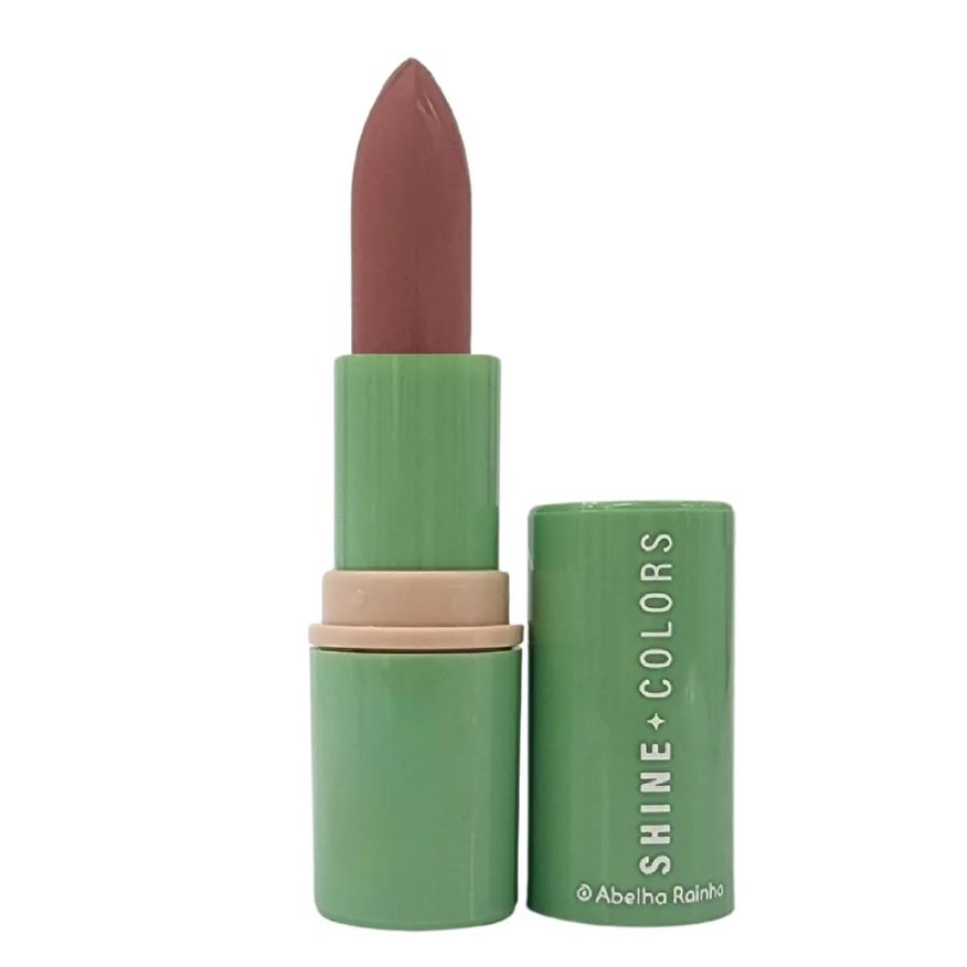 Abelha Rainha Batom Matte Aveludado Terracota Shine Colors 4g