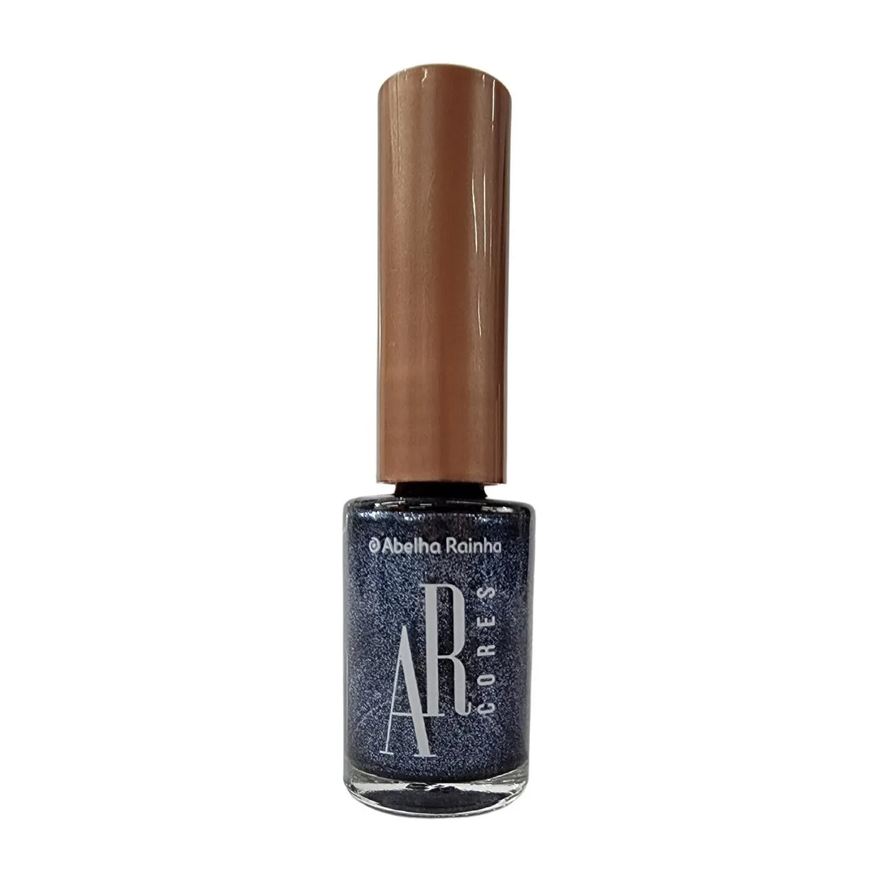 Abelha Rainha Esmalte Glitter Safira Ar Cores 9ml