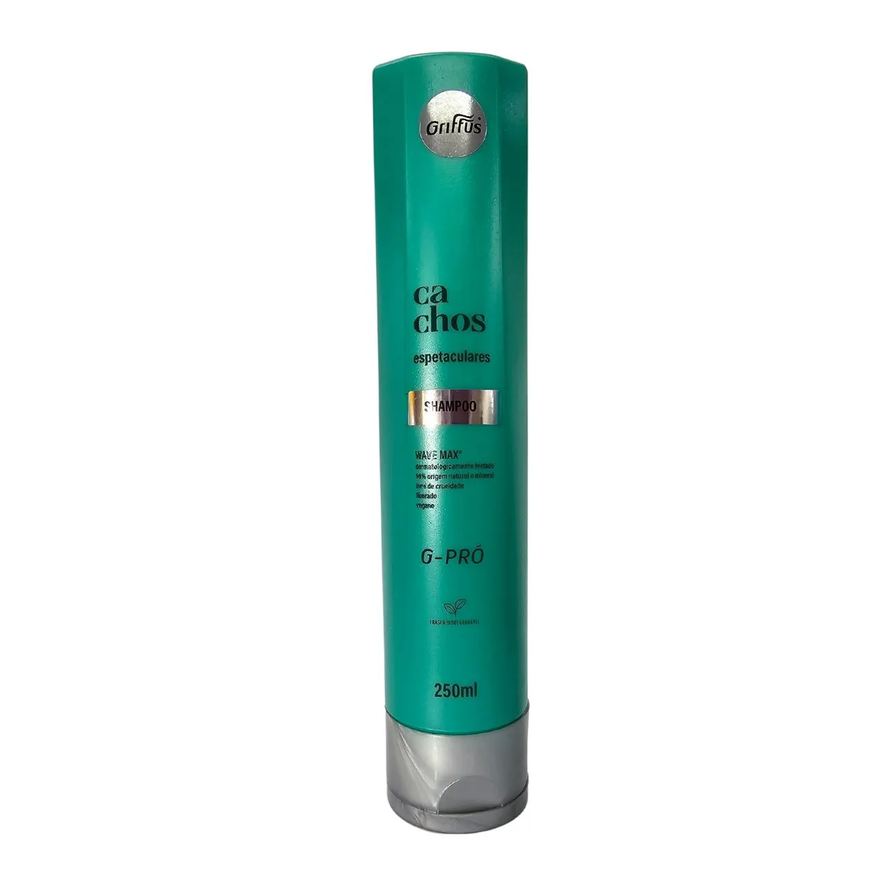 Griffus Shampoo Vegano Cachos Espetaculares G-Pró Definição 250ml