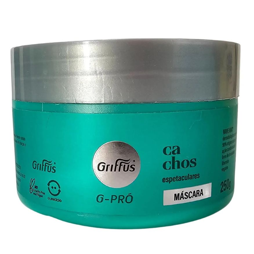 Griffus Máscara Cachos Espetaculares Vegano G-pró 250g
