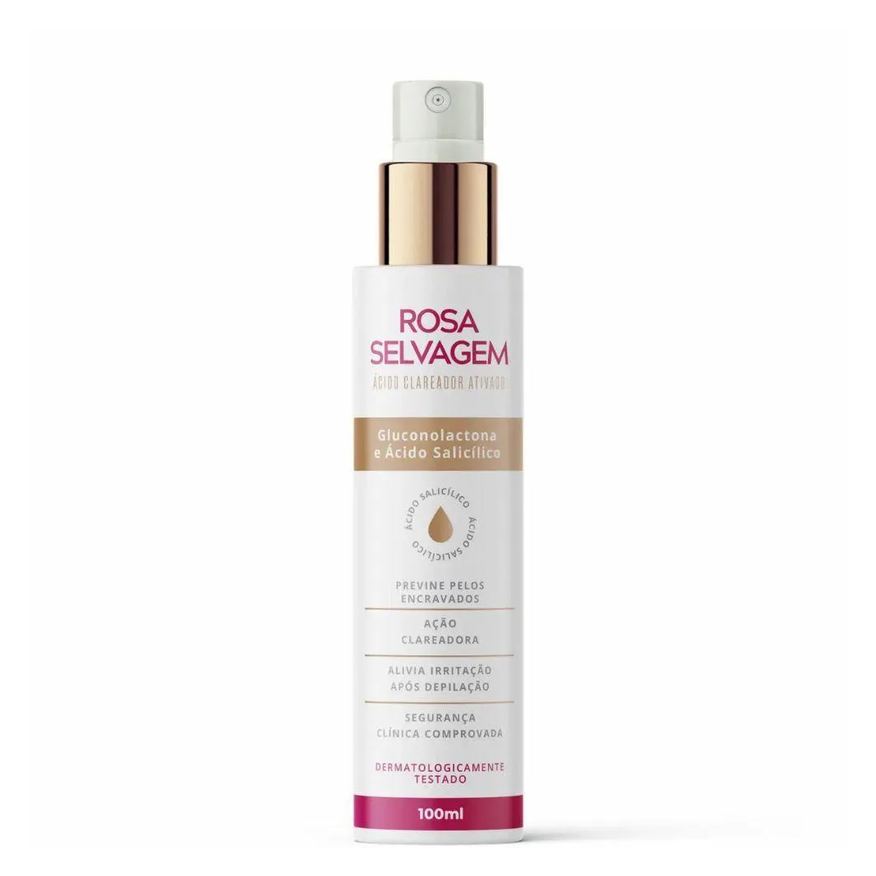 Rosa Selvagem Ácido Clareador Ativado 100ml