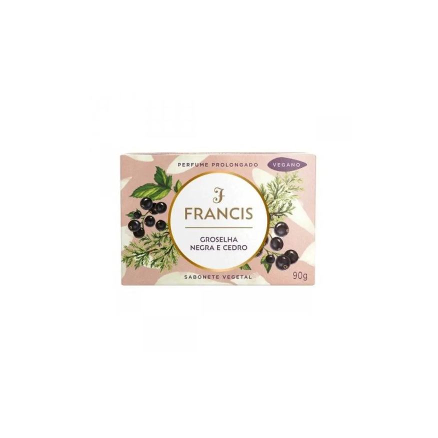 Francis Sabonete Clássico Preto 90g