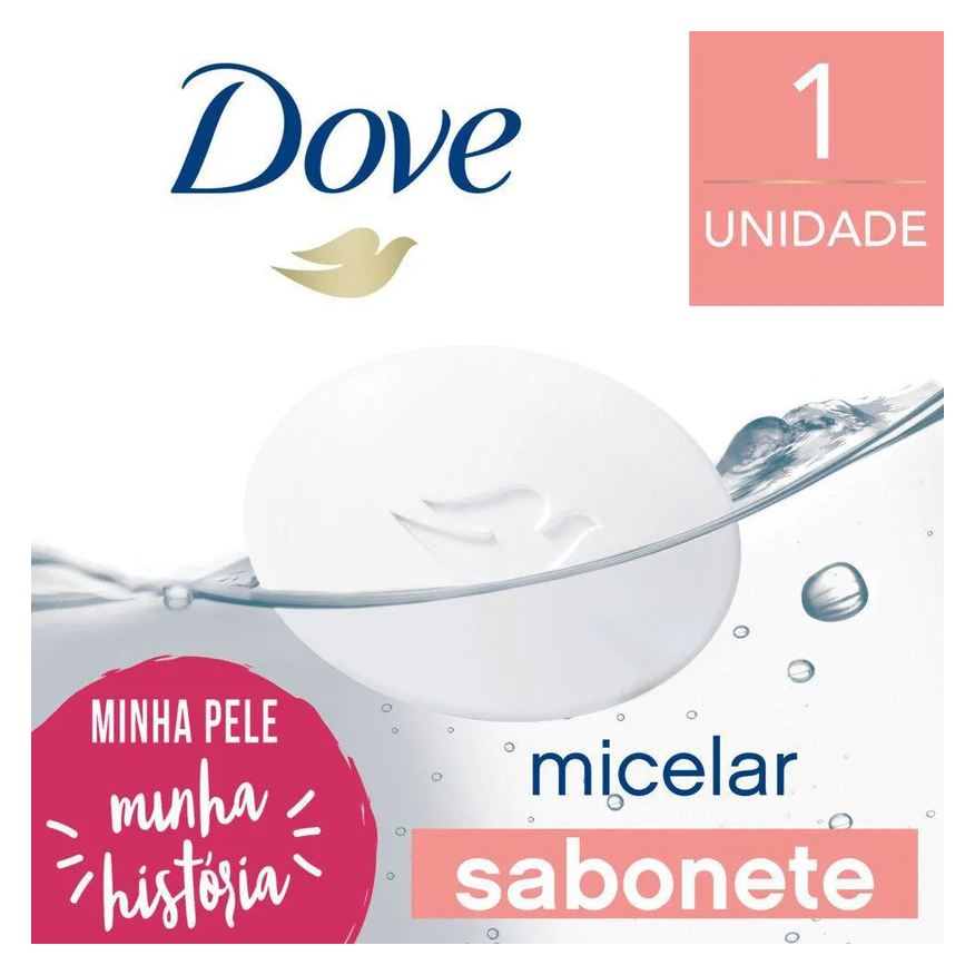 Dove Sabonete Em Barra Micelar Anti-Stress 90g