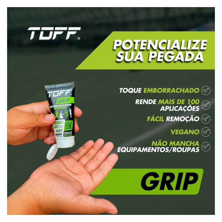 Grip Toff Gel - Potencializador De Pegada Para Mãos Esportes