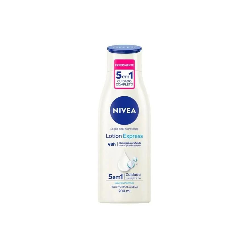 Nivea Loção Hidratante Lotion Express 200ml