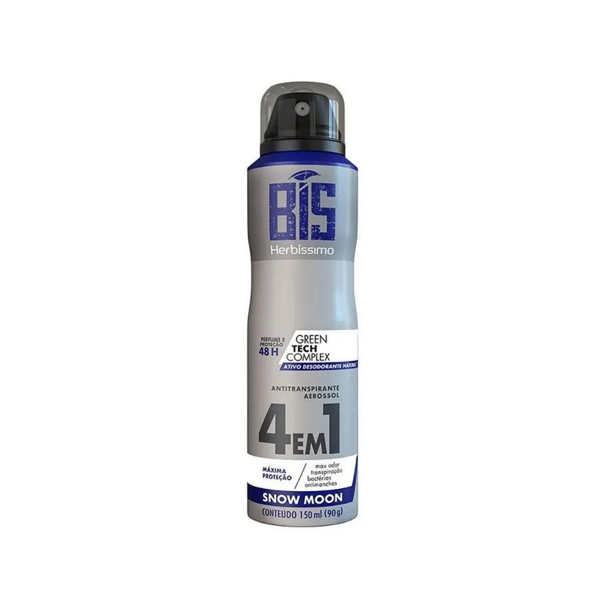 Herbíssimo Desodorante Antitranspirante Aerosol Snow Moon 48h 150ml