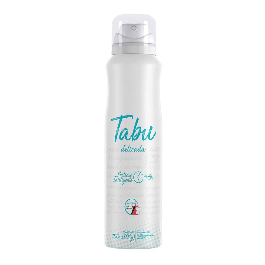 Tabu Desodorante Aerosol Antitranspirante Delicada 150ml