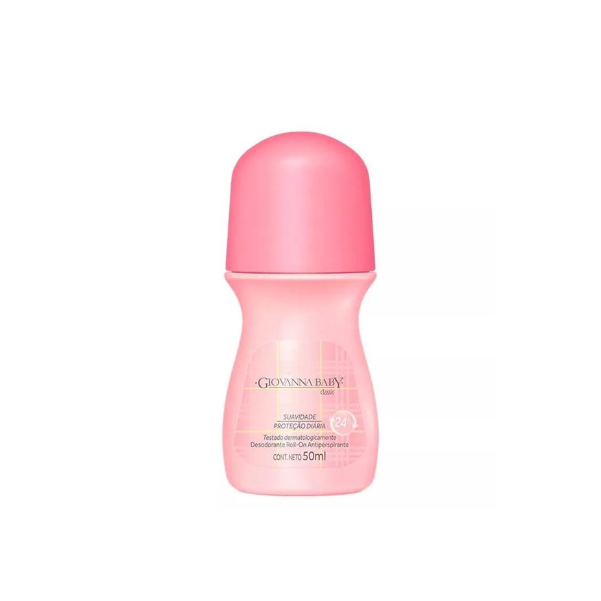 Giovanna Baby Desodorante Antitranspirante Roll-on Classic Feminino 24h 50ml