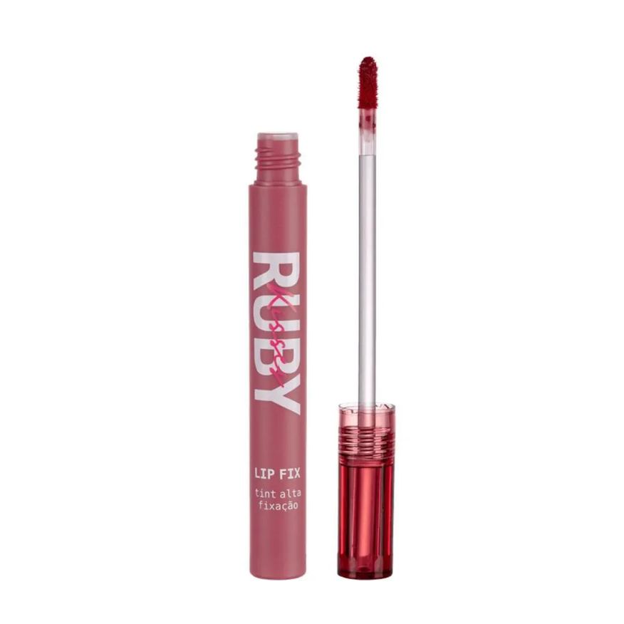 Kiss New York Lip Fix Tint Ruby Kisses Getting Ready Llt06b 2ml