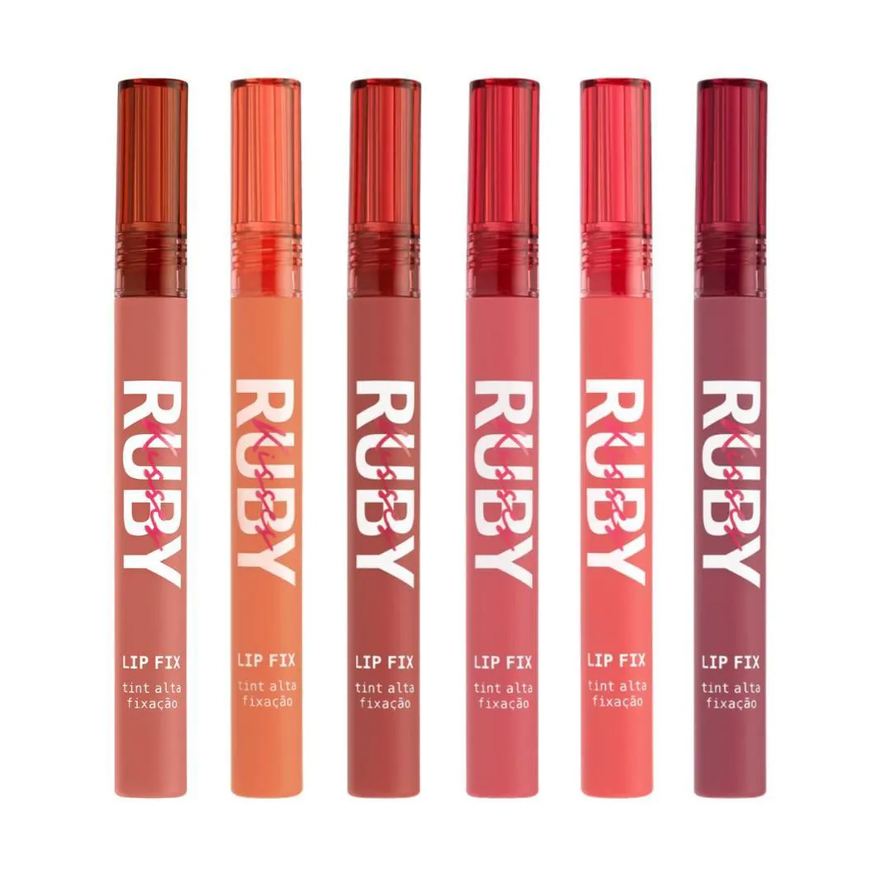 Kiss New York Kit Lip Fix Tint Ruby Kisses 2ml C/6