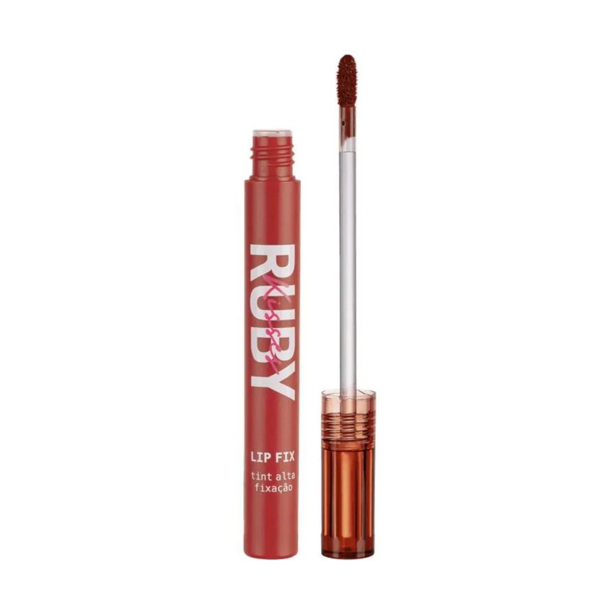 Kiss New York Lip Fix Tint Ruby Kisses Feeling Powerful Llt03b 2ml
