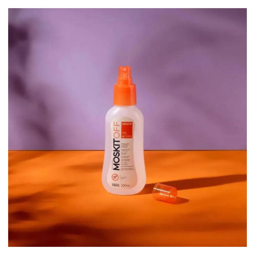 Spray Kit Repelente Farmax Moskitoff Adulto com 3 100ml