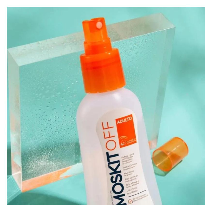 Spray Kit Repelente Farmax Moskitoff Adulto com 3 100ml