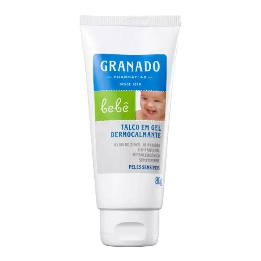 Granado Talco Bebê Dermocalmante Peles Sensíveis 80g