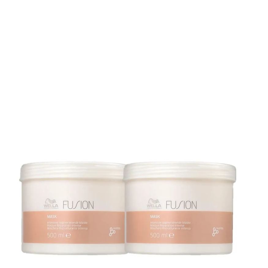 Wella Professionals Kit Fusion - Mascara Reconstrutora 500ml (2 Unidades)