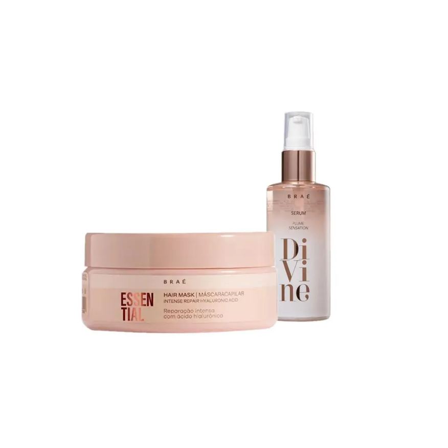 Braé Kit Essential Máscara e Divine Óleo (2 Produtos)